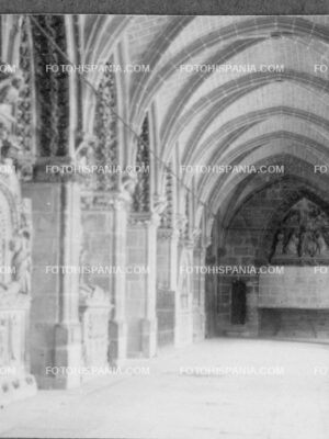 BURGOS BURGOS 013 CLAUSTRO CATEDRAL 1909