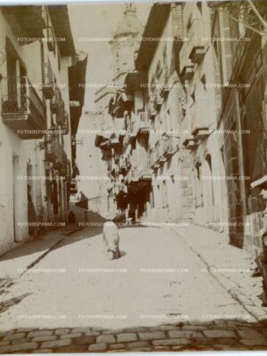 GUIPÚZCOA FUENTERRABÍA-HONDARRIBIA 001 CALLE MAYOR 1902