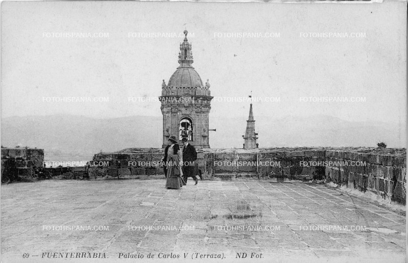 GUIPÚZCOA HONDARRIBIA 001 TERRAZA PALACIO CARLOS V